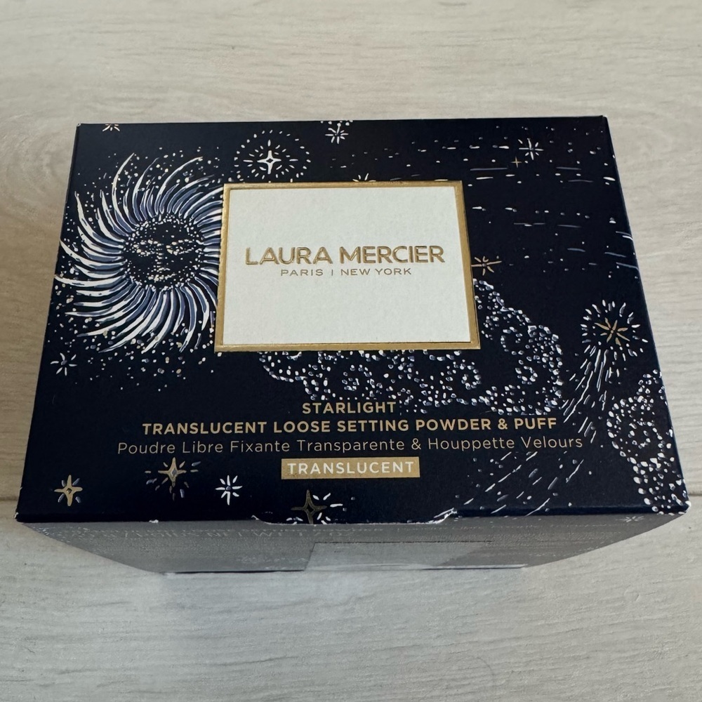Brand New XL Laura Mercier Translucent Loose Setting Powder & Puff 49g - 1.7oz - Picture 2 of 3